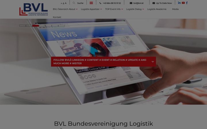 Screenshot of bvl.at