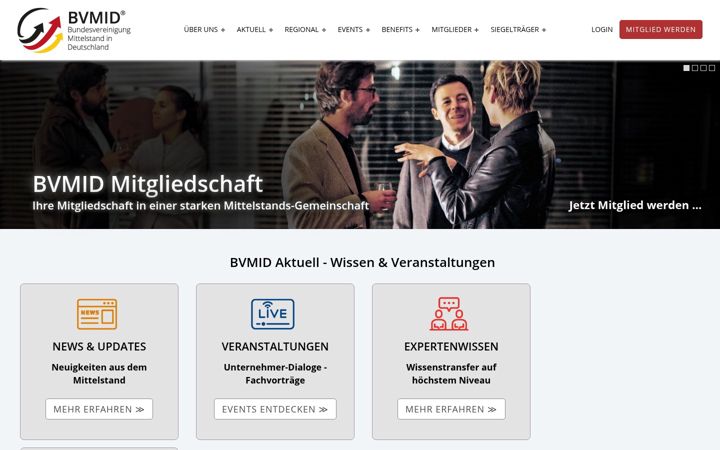 Ekraanipilt saidist bvmid.de
