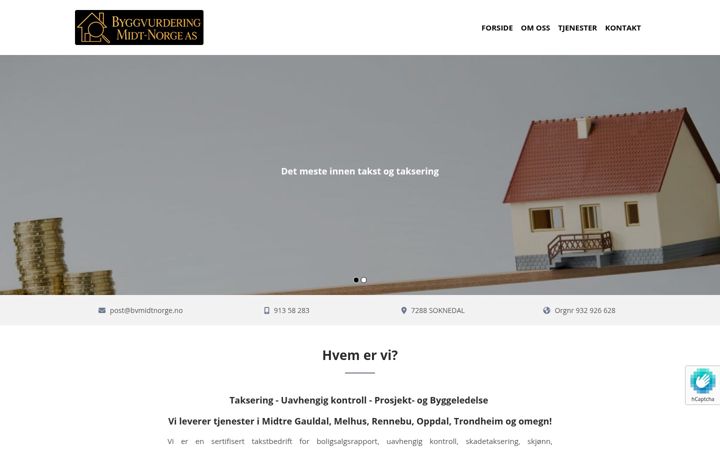Screenshot of bvmidtnorge.no