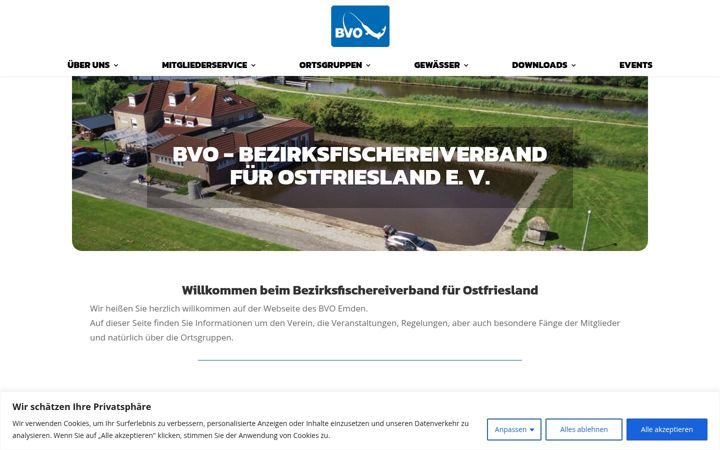 Ekraanipilt saidist bvo-emden.de