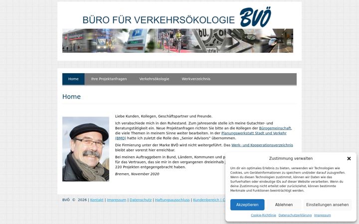 Ekraanipilt saidist bvoe-bremen.de