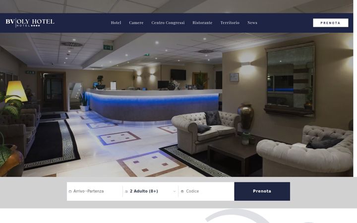 Screenshot di bvolyhotel.com