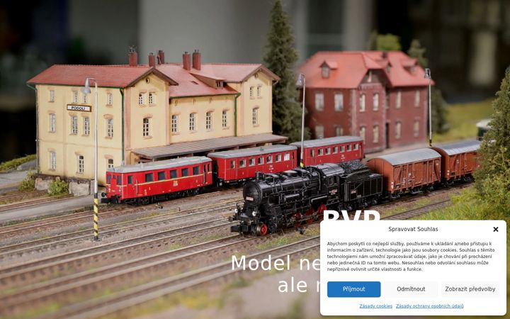 Screenshot of bvpmodel.cz