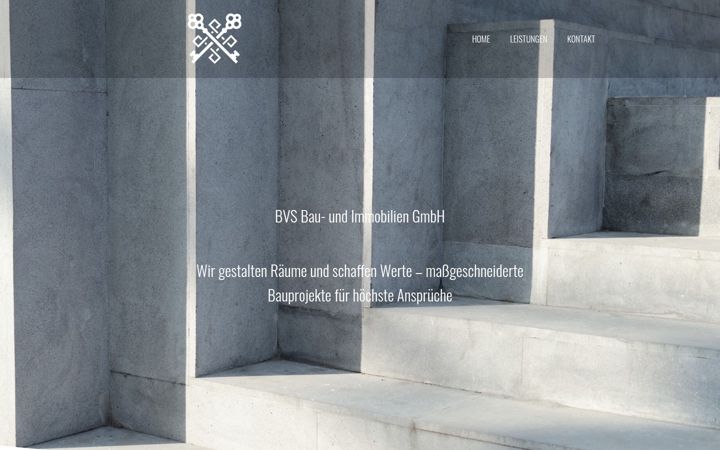 Screenshot of bvs-bau.de
