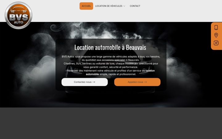 Screenshot of bvsautos.fr
