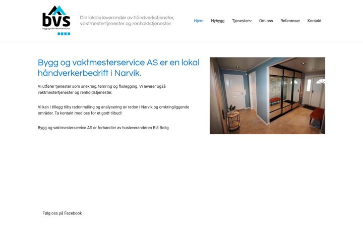 Screenshot of bvservice.no