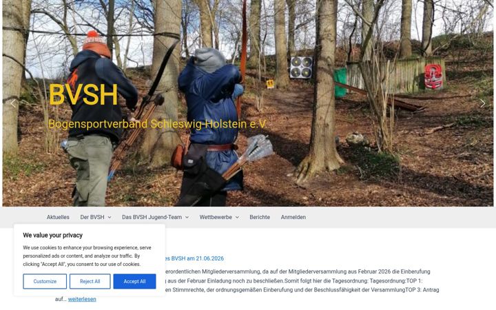 Screenshot of bvsh.org