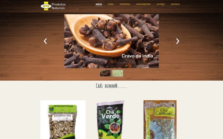 Screenshot von bvsnaturais.com.br