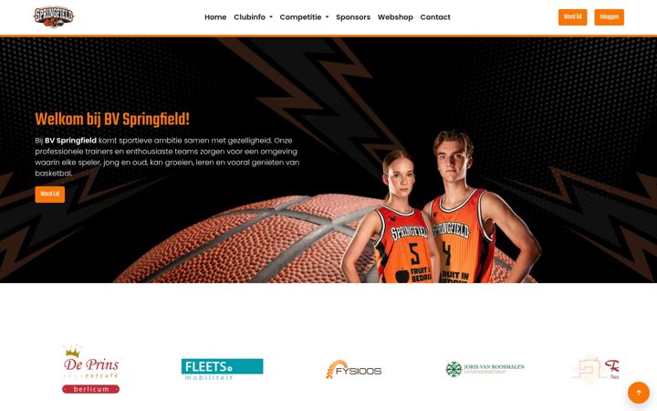 Screenshot of bvspringfield.nl