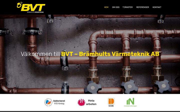 Screenshot di bvt-boras.se