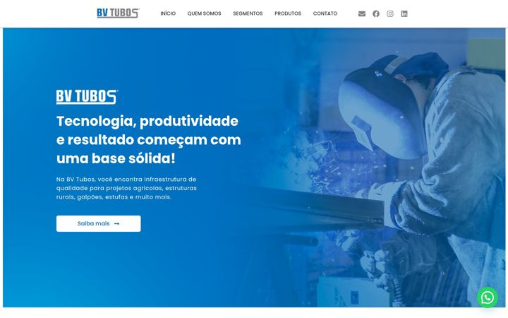 Screenshot von bvtubos.com.br
