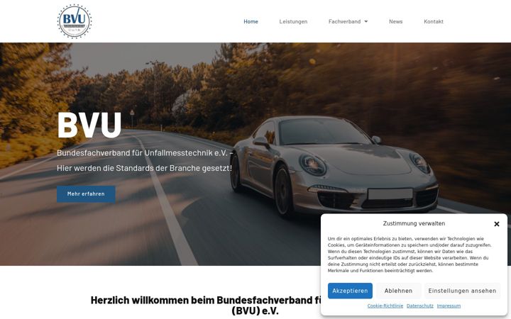 Screenshot του bvu-ev.de