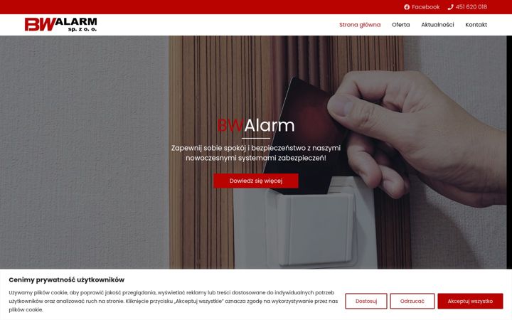 Screenshot of bw-alarm.pl