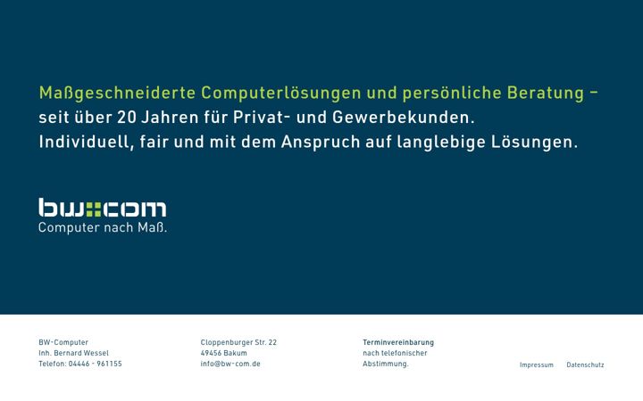 Screenshot of bw-com.de