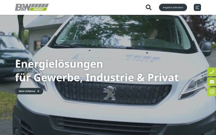 Screenshot of bw-energy.de