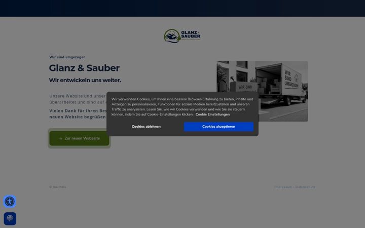 Screenshot of bw-hdis.de