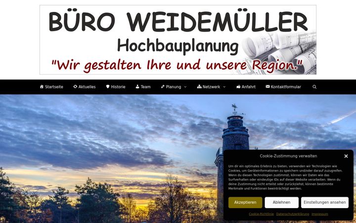 Screenshot of bw-hochbauplanung.de
