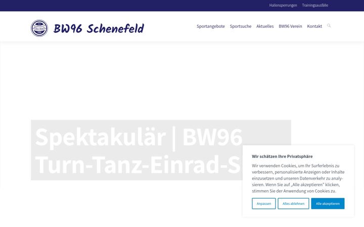 Screenshot of bw96.de
