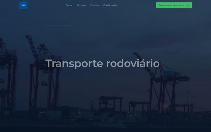 Screenshot von bwalog.com.br