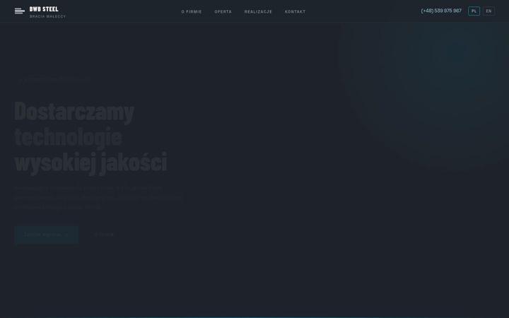 Screenshot of bwb-steel.pl