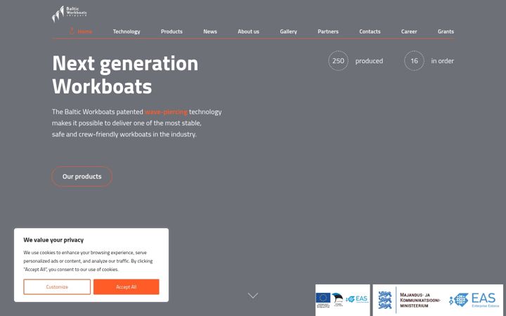 Screenshot of bwb.ee