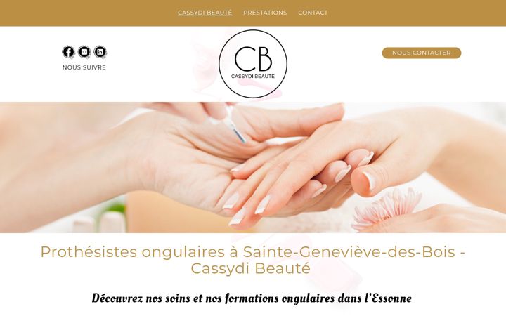 Screenshot of bwbeauty.fr