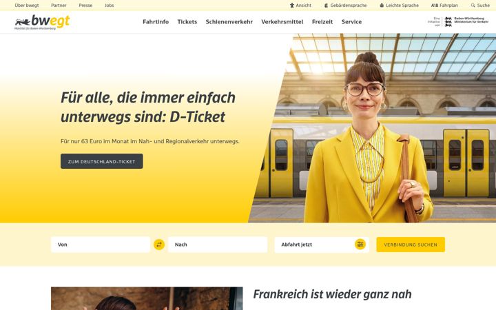 Screenshot of bwegt.de