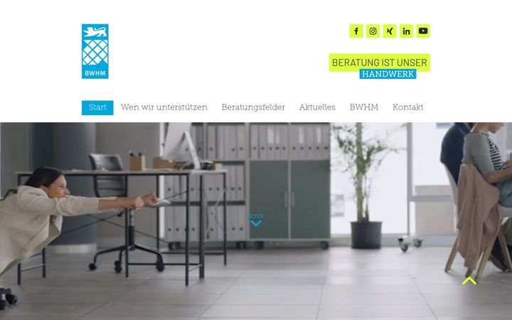 Screenshot του bwhm-beratung.de