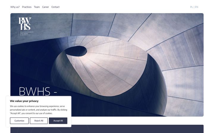 Screenshot of bwhs.pl