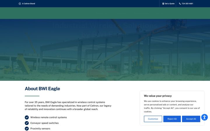 Ekrānuzņēmums no bwieagle.com