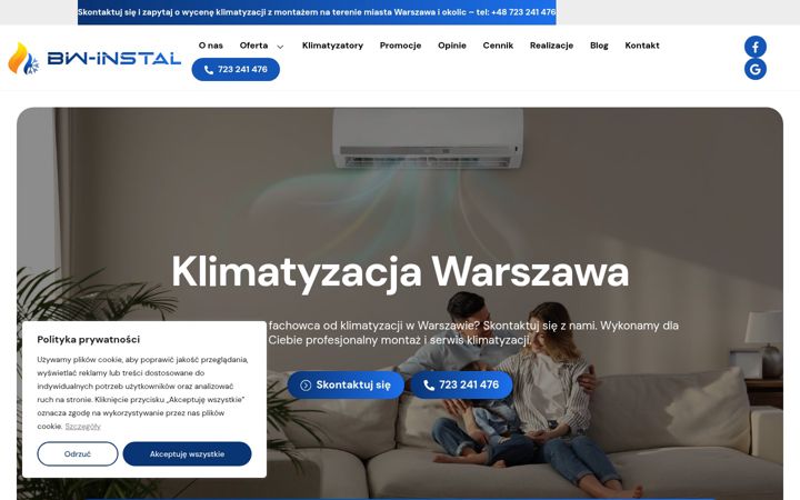 Screenshot of bwinstal.pl