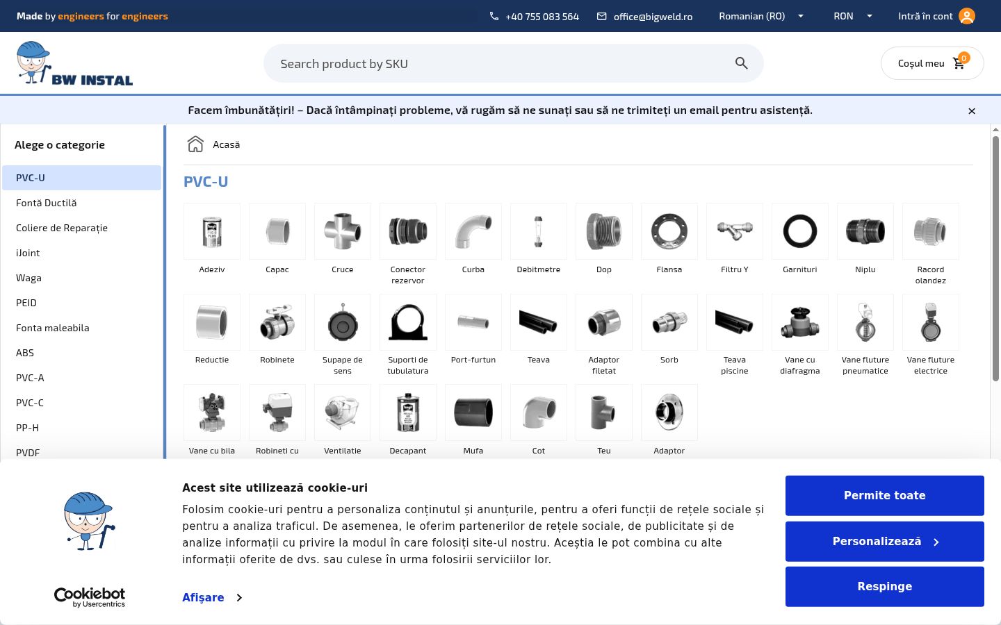 Captura de pantalla del banner de consentimiento mostrado antes de cualquier interacción