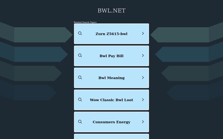 Screenshot of bwl.net