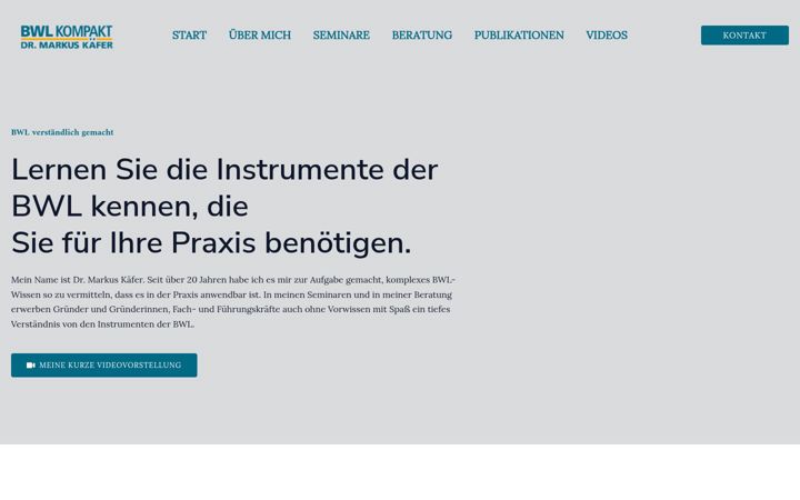 Screenshot of bwlkompakt.de