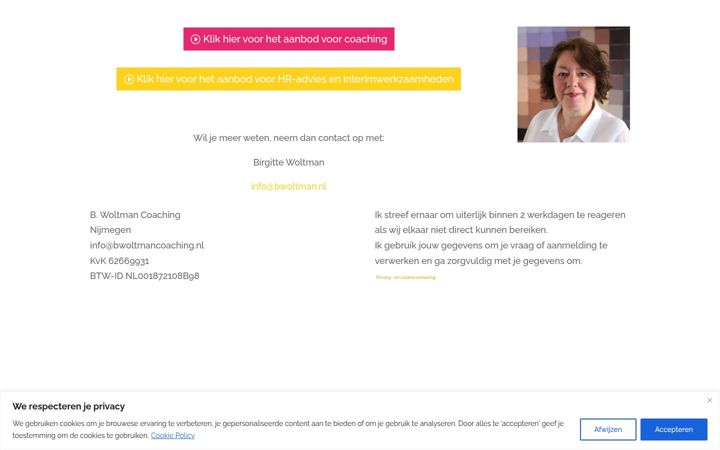 Képernyőkép: bwoltmancoaching.nl