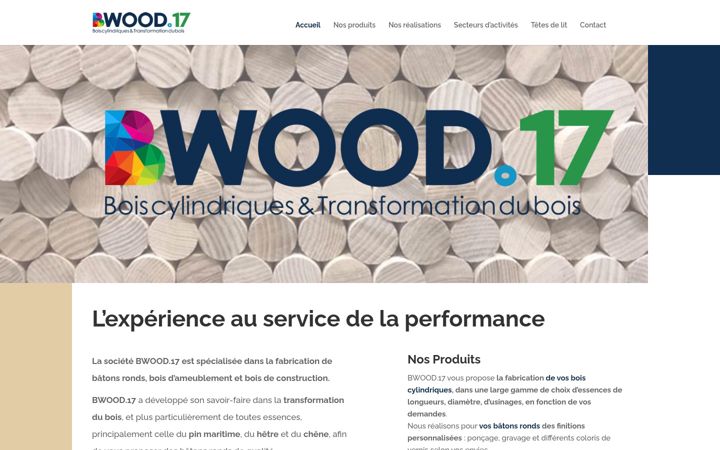 Screenshot of bwood17.com