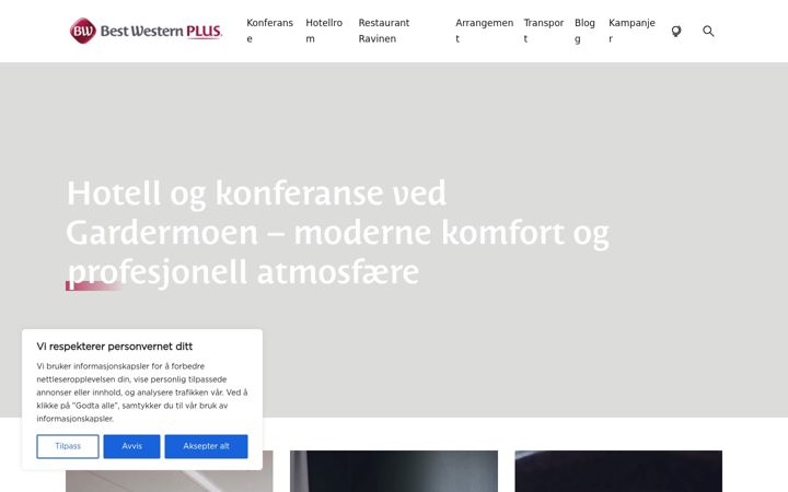 Screenshot of bwosloairport.com