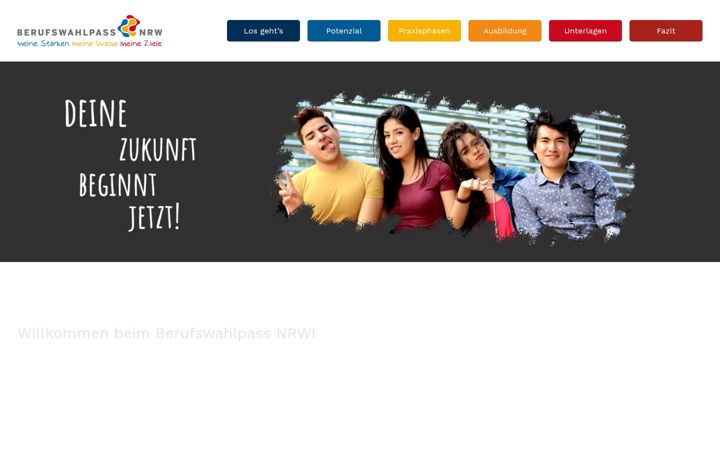 Screenshot of bwp-nrw.de