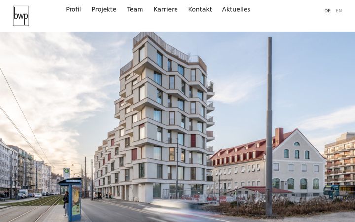Screenshot of bwpgmbh.de