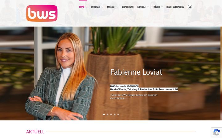 Screenshot of bws-horgen.ch
