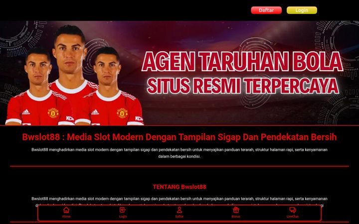 Screenshot of bwslot88.com