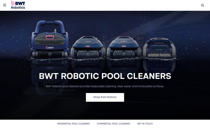 Screenshot of bwt-robotics.com