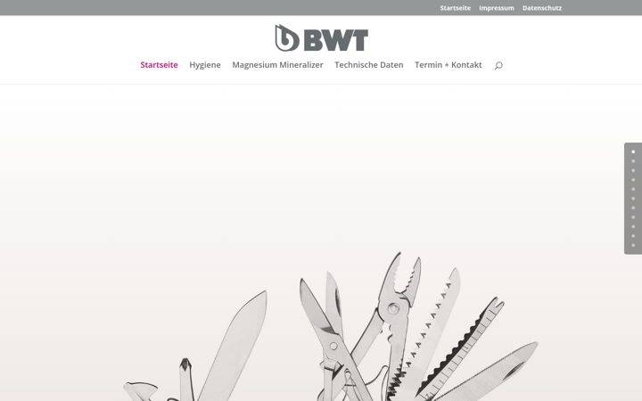 Screenshot of bwt-swissedition.ch