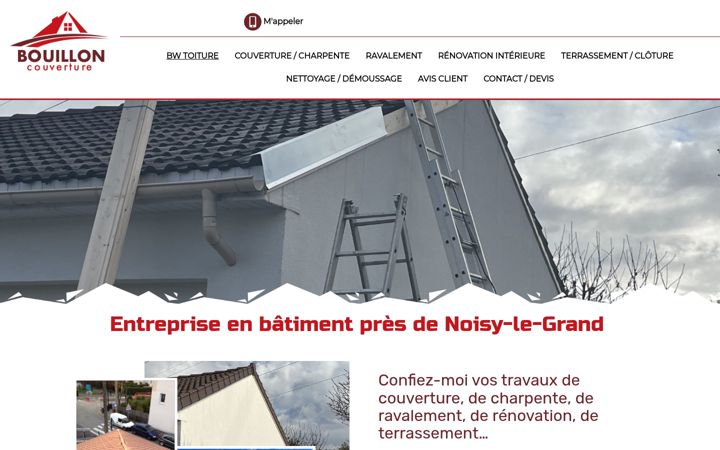 Screenshot of bwtoiture.fr