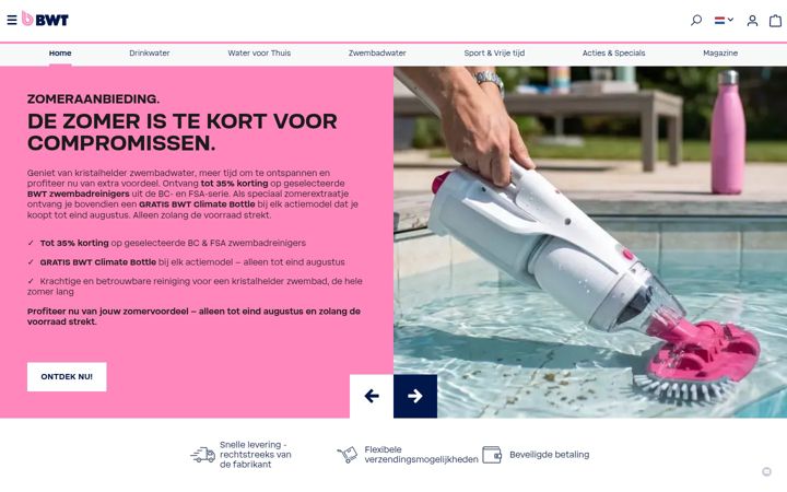 Képernyőkép: bwtwater.nl