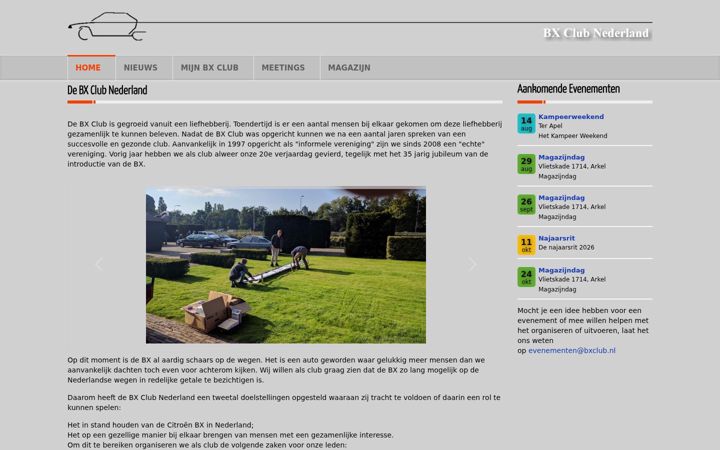 Képernyőkép: bxclub-nederland.nl