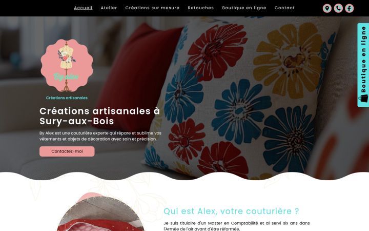 Screenshot of by-alex45.fr