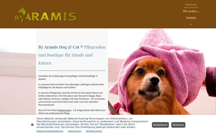 Screenshot of by-aramis-dog.de