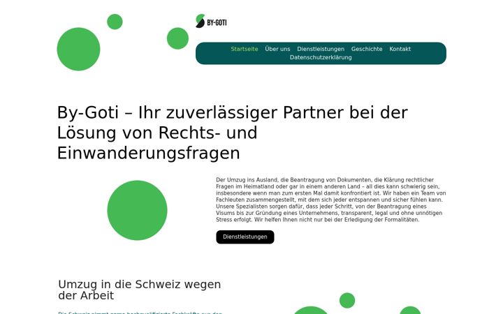 Screenshot of by-goti.com