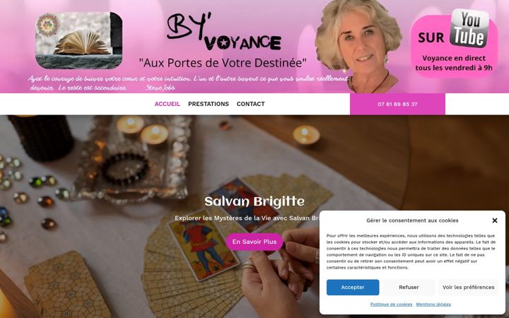 Ekrano kopija by-voyance.fr